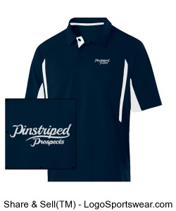 Pinstriped Prospects Polo Design Zoom